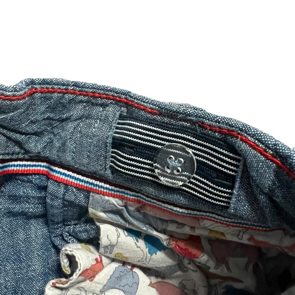 Mini Boden 4Y Chambray Chino Shorts - Picture 5 of 6